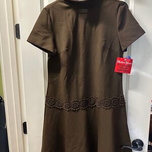 Dead stock retro 70s Bleeker Street dress. Size 16